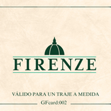 Gift Card Traje a Medida
