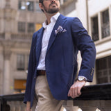 Chaqueta Essenziali Azul