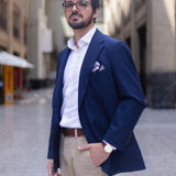 Chaqueta Essenziali Azul