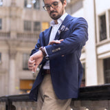 Chaqueta Essenziali Azul