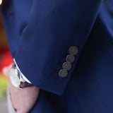 Chaqueta Essenziali Azul