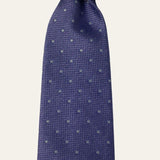 Corbata morada con detalles